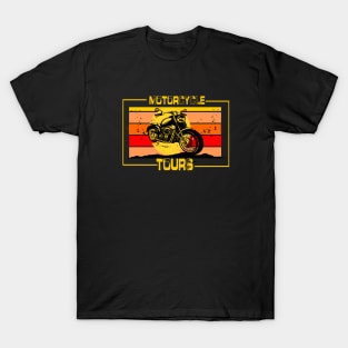 Vintage Motorcycle Tours T-Shirt